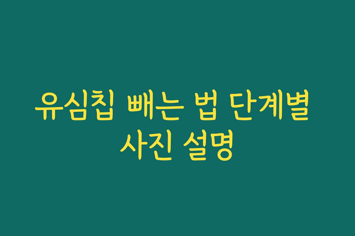 유심칩 빼는 법 단계별 사진 설명