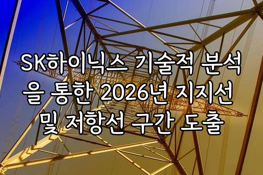 SK하이닉스 기술적 분석을 통한 2026년 지지선 및 저항선 구간 도출
