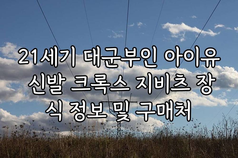 21세기 대군부인 아이유 신발 크록스 지비츠 장식 정보 및 구매처